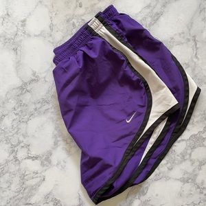 Purple Nike Tempo Shorts with No Liner